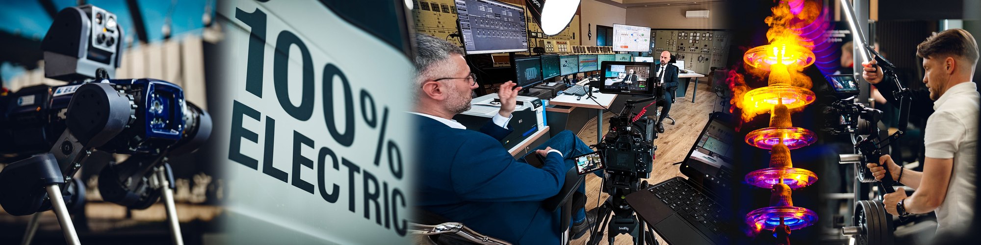 Produkcija za ELES: robotika, energetika in snemanje na terenu
